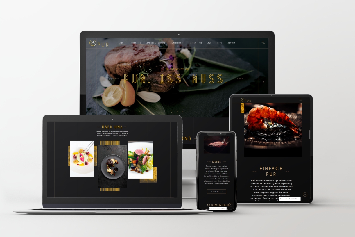 Homepage Gastronomie