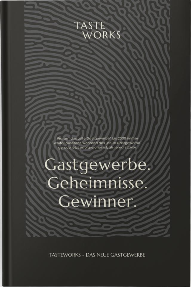 Cover des Buchs „Gastgewerbe. Geheimnisse. Gewinner.“ von Dominik Pusch